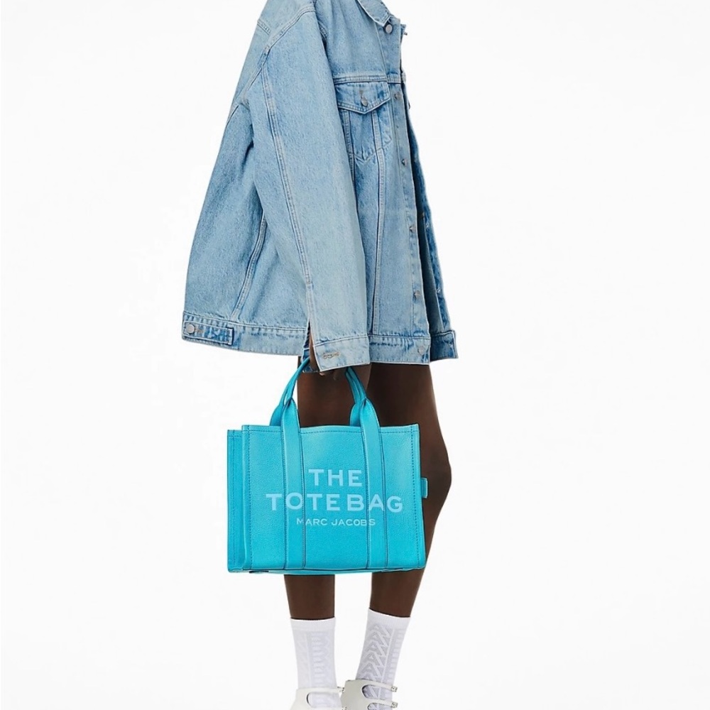 Marc Jacobs Turquoise Tote Bag - Picture 3 of 9